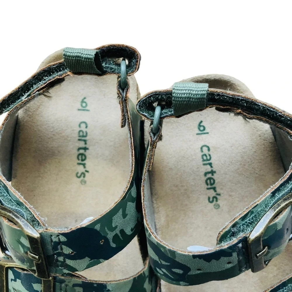NWOT Carter's Shoes | Olive Camo Aldus Sandal-Boys Size | Color: Green | Size 6